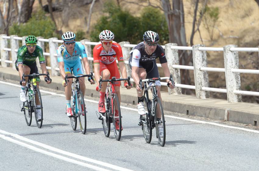 Tour Down Under,Jens Voigt,Jerome Cousin,Andryi Grivko,Travis Meyer
