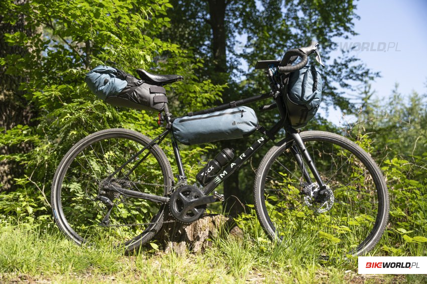 Zdjęcie do artykułu: Test: Bikepackingowe sakwy Deuter Cabezon