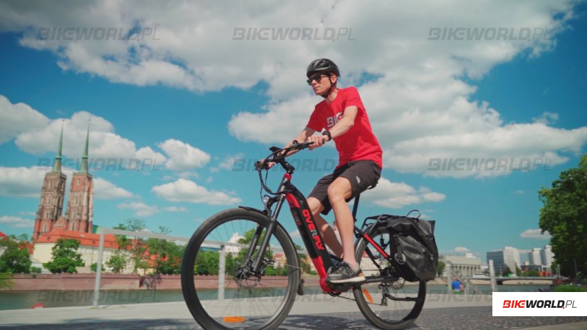Zdjęcie do artykułu: Test: Miejsko-trekkingowy e-bike Overfly Muse Plus